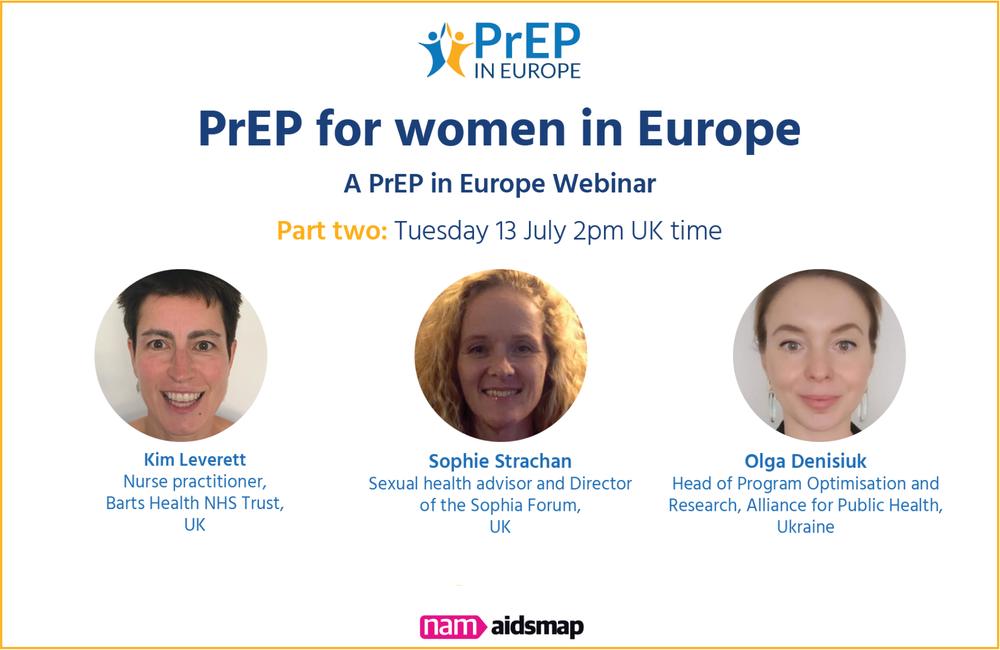 PrEP for women in Europe webinar Part 2 aidsmap